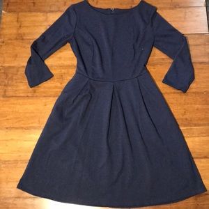 Navy blue dress